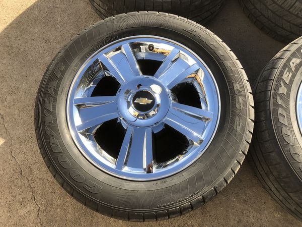 20” Chevy Texas edition rims and Tires 6 Lug 20 Wheels LTZ Chevrolet ...