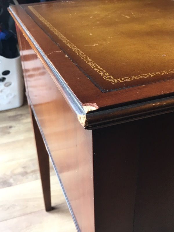 Vintage Mahogany association inc 184 end table for Sale in Palos Hills