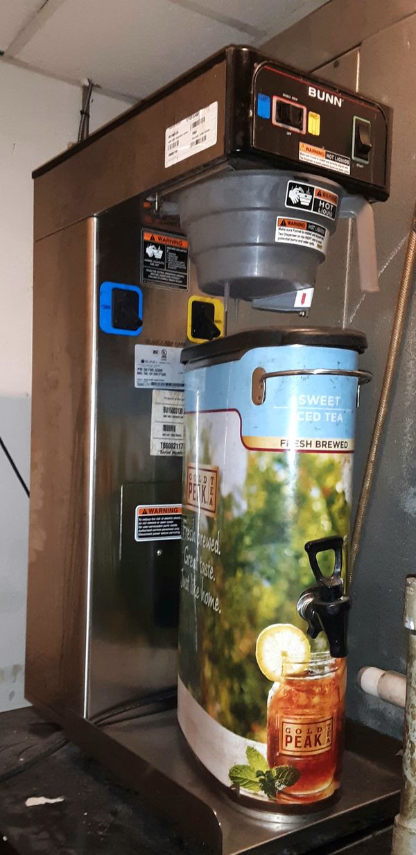 BUNN TB6Q 3 Gallon Ice Tea Brewer Quick Automatic Iced Tea Brewer
