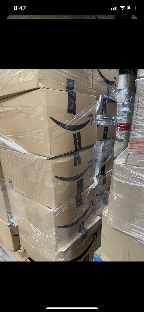 Amazon pallet mayoreo wholesale pallets mix merchandise electronics clothing household and much