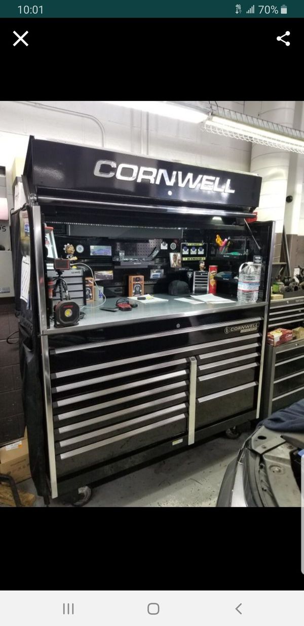 Cornwell tool box with Hutch for sale or Trade for car/truck for Sale