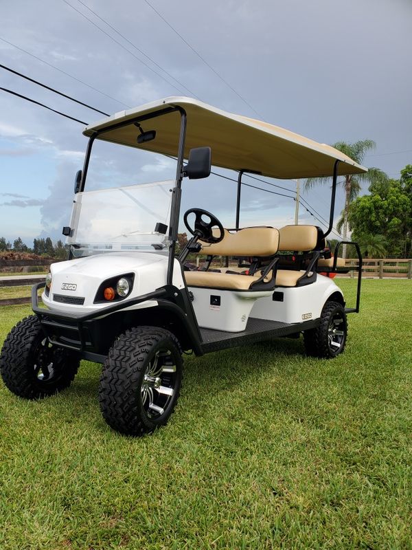 2016 Street Legal Title in hand, Gasoline Ezgo 6 Passenger limo Golf