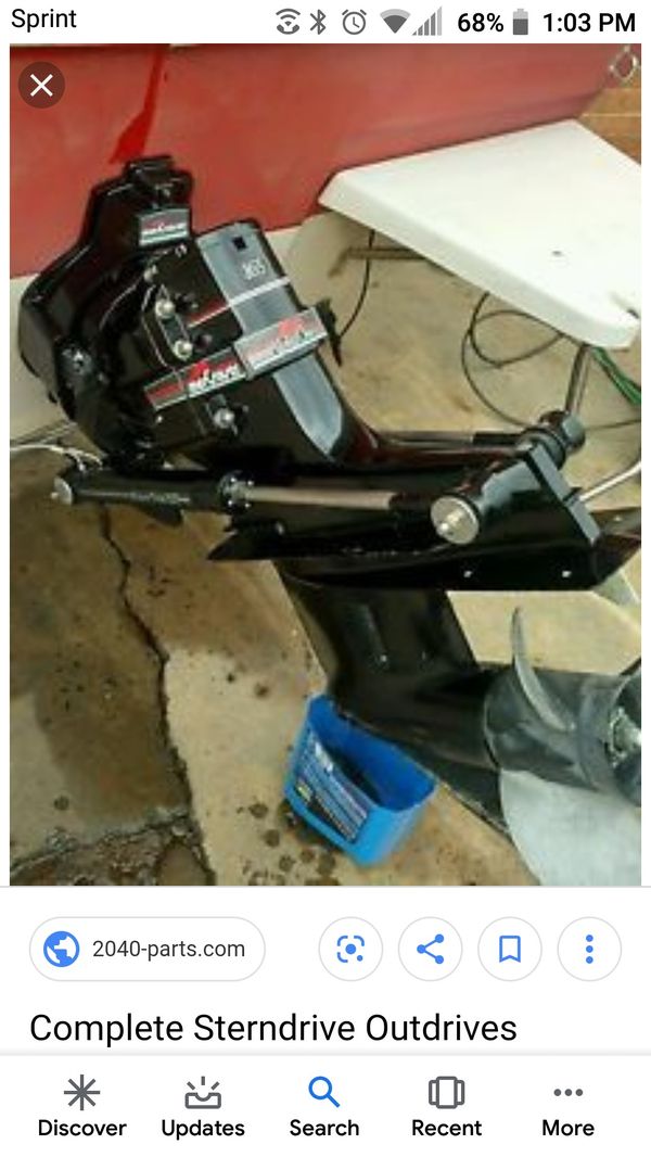 Alpha 1 outdrive 1.84 gear ratio v6 4.3 mercruiser for Sale in