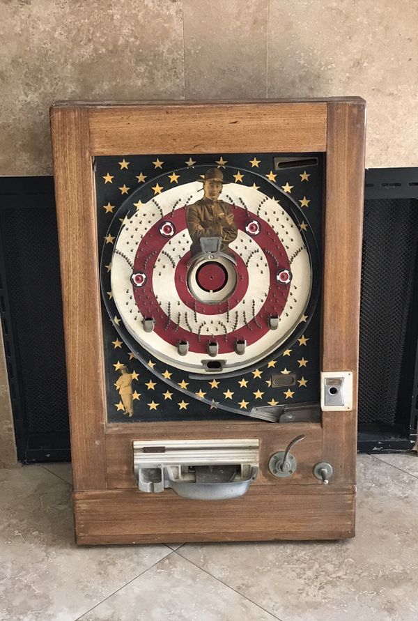 Vintage Pinball Plinko Machine - 32” T Patriotic Heiwa Machine for Sale ...