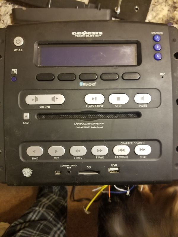 Genesis GT-2.0 RV Media center AM/FM/CD/DVD for Sale in Kissimmee, FL ...