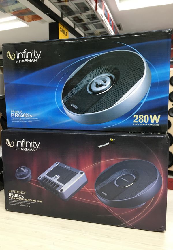 Infinity harman primus 6.5â 6 1/2 inch 280 W speakers reference component system for Sale in 