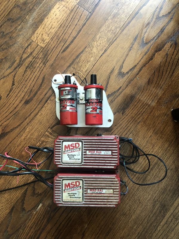 2x Msd 6al Part No 6420 And 2x Msd Blaster Part No 8202
