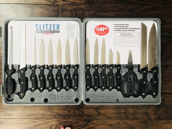 shogun 17 piece knife set