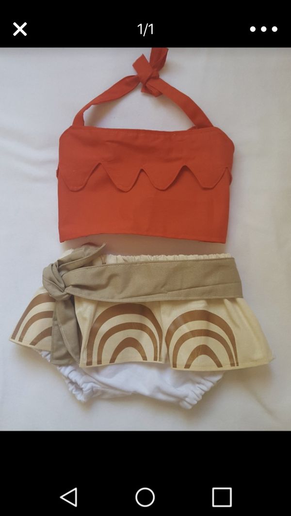 Homemade Baby Moana Costume For Sale In Inglewood Ca Offerup