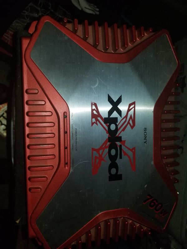 Sony Xplod 760Watt. 2/1 Channel XM2100GTX Amplifier Amp and 2