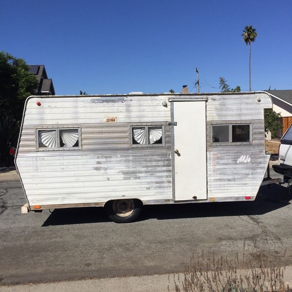 1969 Aljo vintage aluminum camper trailer for Sale in San Jose, CA ...