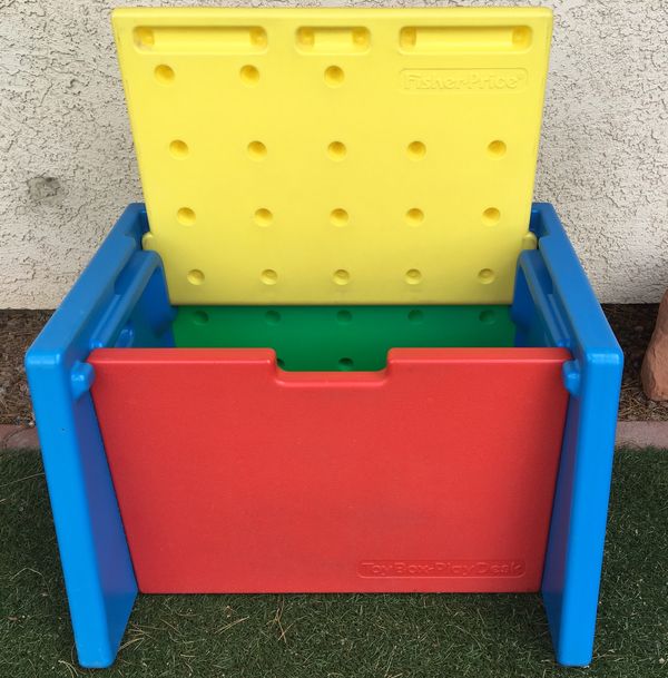 fisher price toy box with drawer