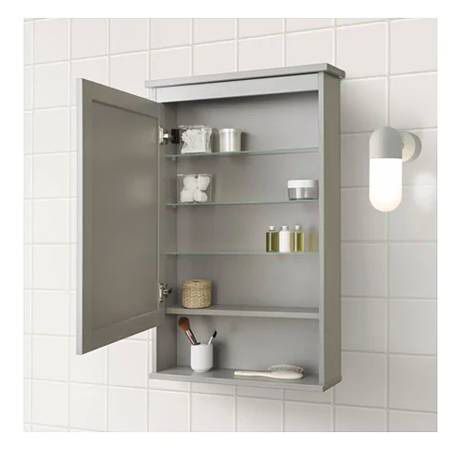 Ikea Hemnes Medicine Cabinet (perfect condition)- Grey for Sale in ...