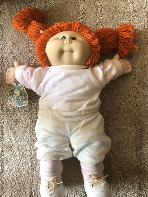 cabbage patch red hair