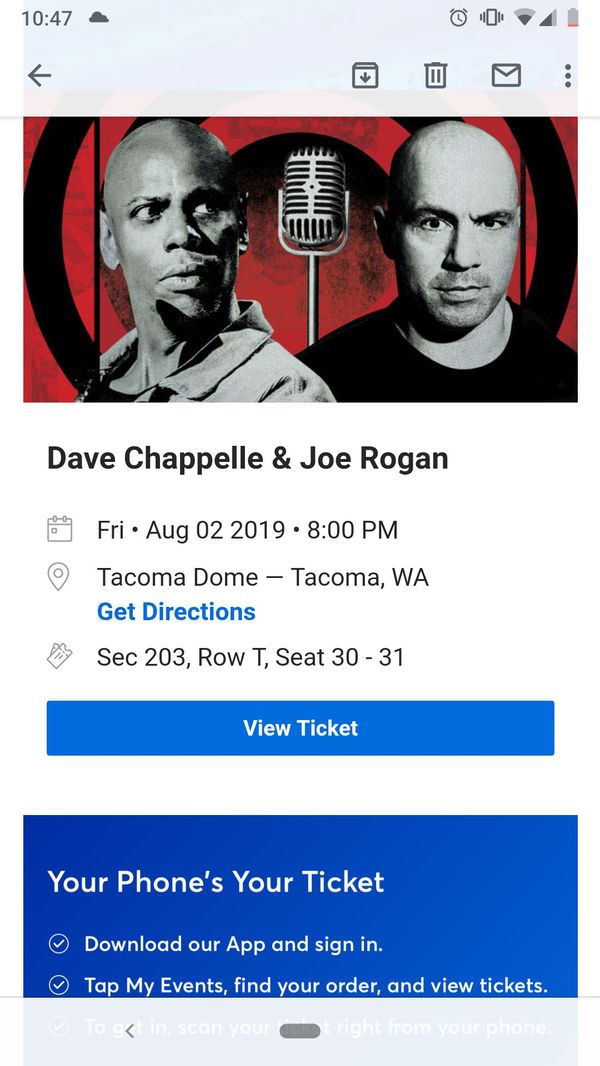 Dave Chappelle and Joe rogan for Sale in Tukwila, WA  OfferUp