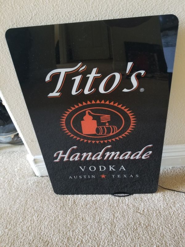 Tito's vodka. light up sign for Sale in Las Vegas, NV OfferUp