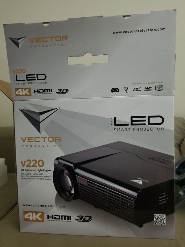 Vector v220 4k led projector for Sale in Greenbelt, MD - OfferUp