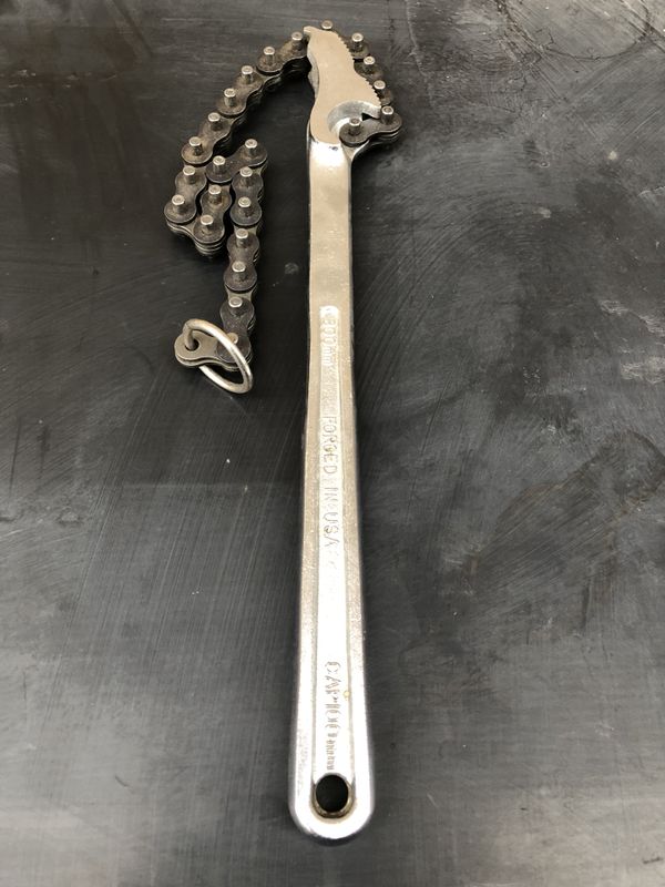 Vintage Sears craftsman reversible Ratcheting chain wrench 55712 for Sale in Glendale, AZ OfferUp