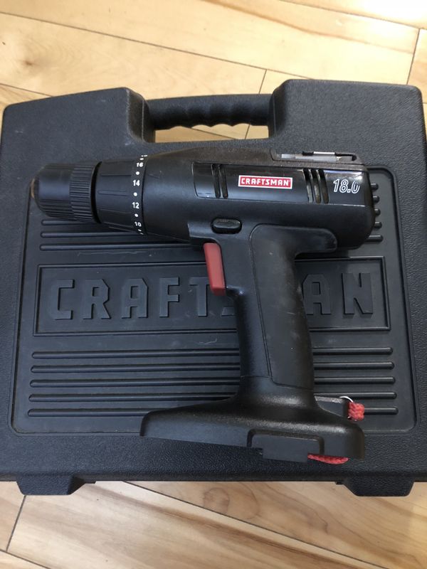 18.0v Craftsman cordless drill for Sale in Kirkland, WA OfferUp