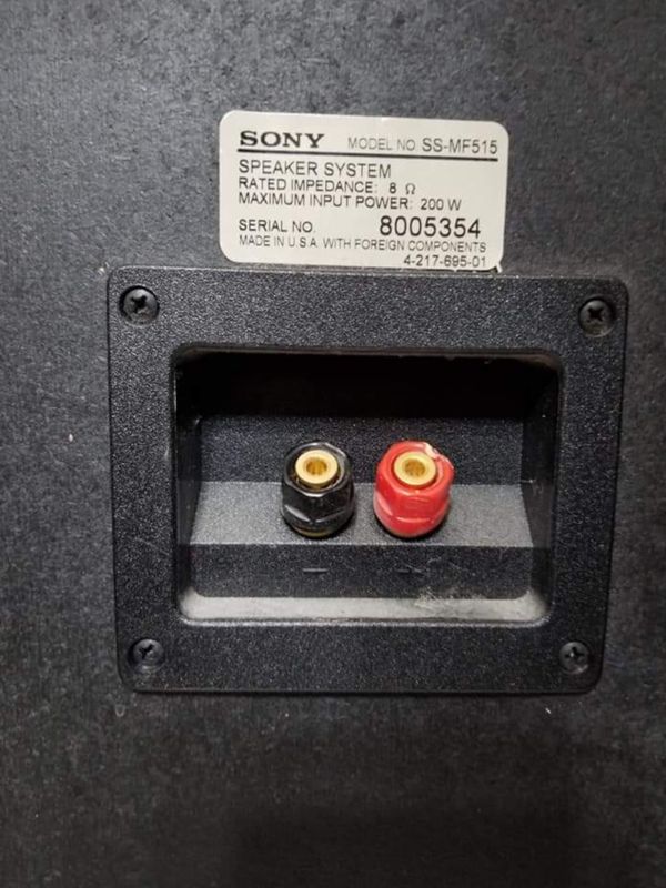 Sony floor speakers SSMF515 for Sale in Wheeling, IL OfferUp
