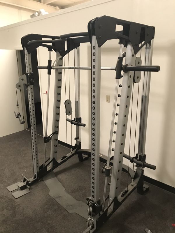 Nautilus Smith Machine with pulley system for Sale in Bakersfield, CA ...