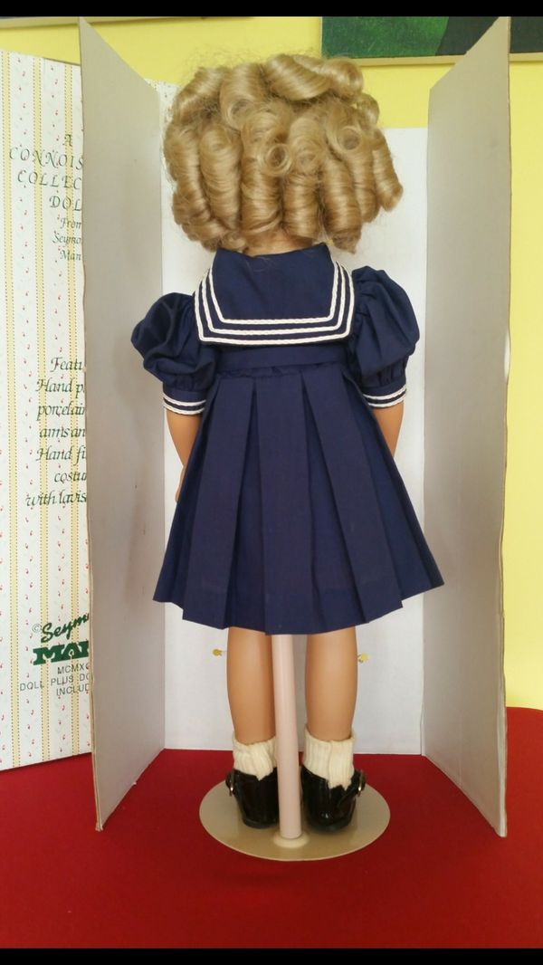 SHIRLEY TEMPLE DOLL IN SAILOR DRESS-"POOR LITTLE RICH GIRL ...