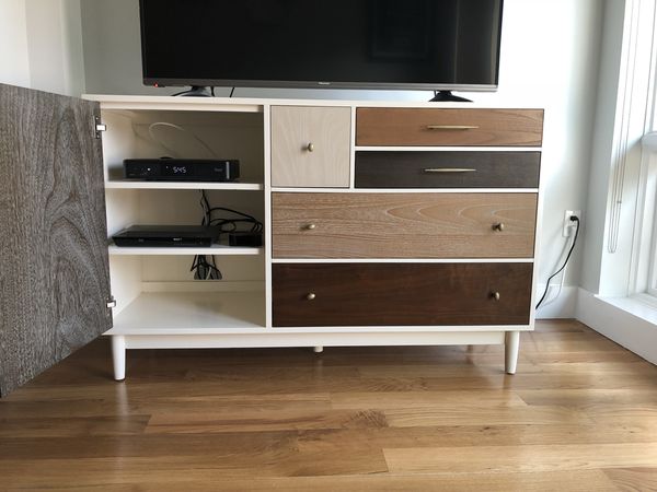 West Elm Patchwork Dresser Media Console For Sale In Brooklyn Ny
