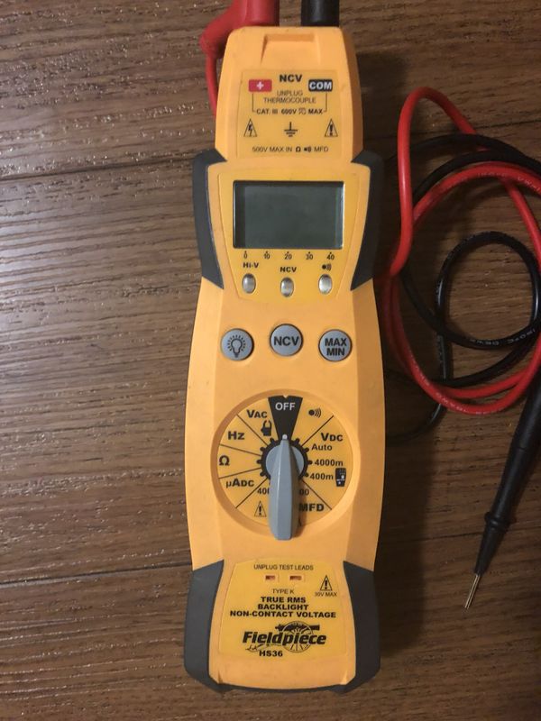 Fieldpiece Multimeter for Sale in San Bernardino, CA - OfferUp