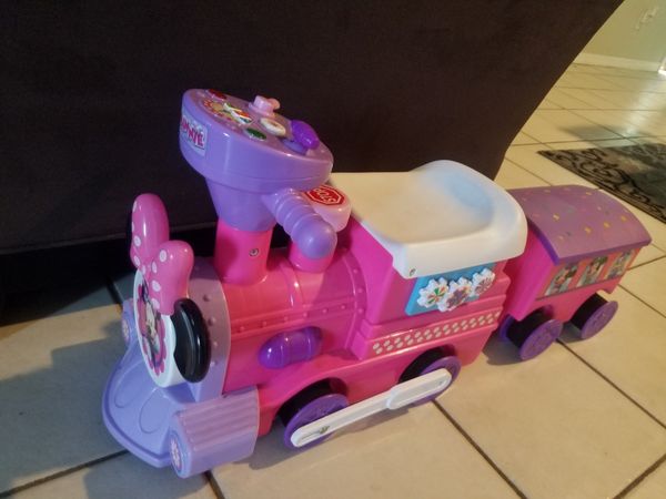 minnie mouse toy train