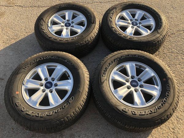 Ford F150 Rims & Goodyear Tires 6x135 Wheels Oem Rines Y Llantas 2004 F 