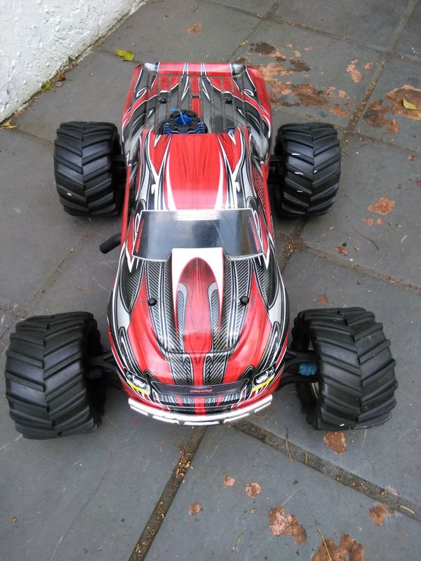 t maxx gas powered rc trucks