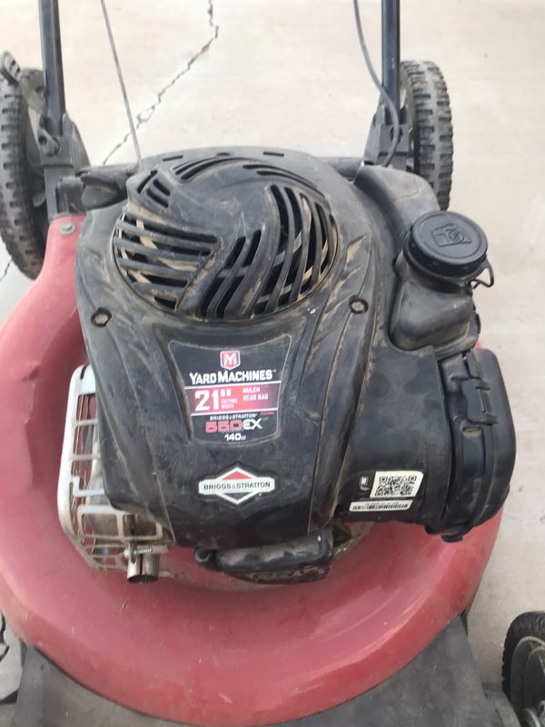 Yard Machines Briggs & Stratton 550 EX Lawn Mower for Sale in Phoenix ...