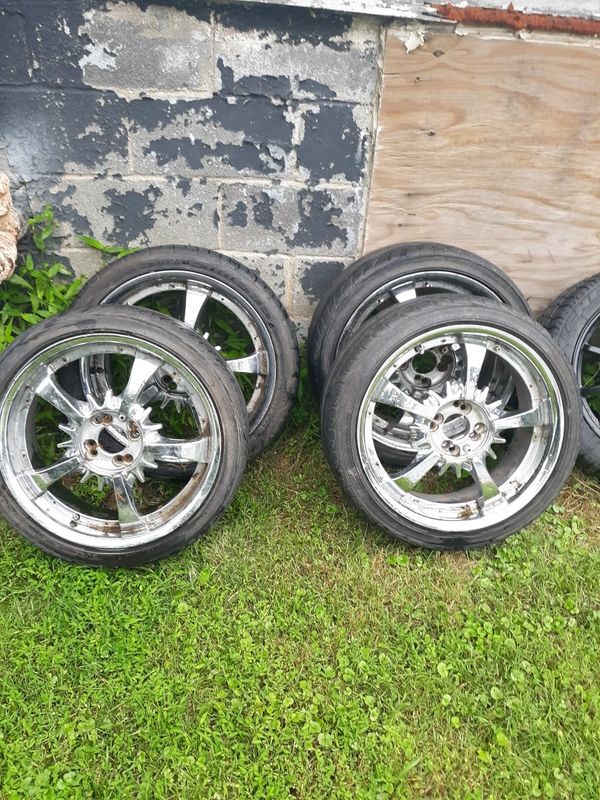 18 inch 4 lug universal rims for Sale in East Brunswick, NJ - OfferUp