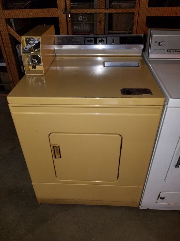 Coin operated gas dryer. Whirlpool. Good condition. for Sale in Joliet ...