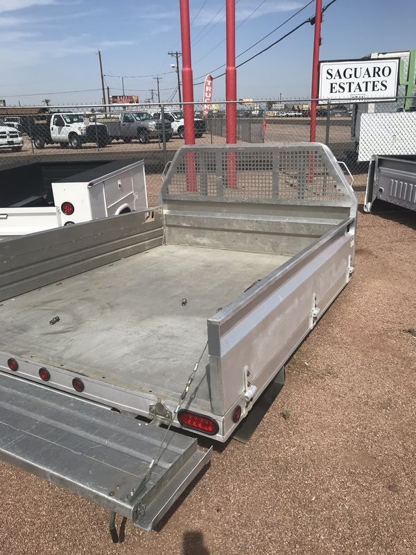 8' Aluminum flatbed for SRW truck for Sale in Mesa, AZ - OfferUp