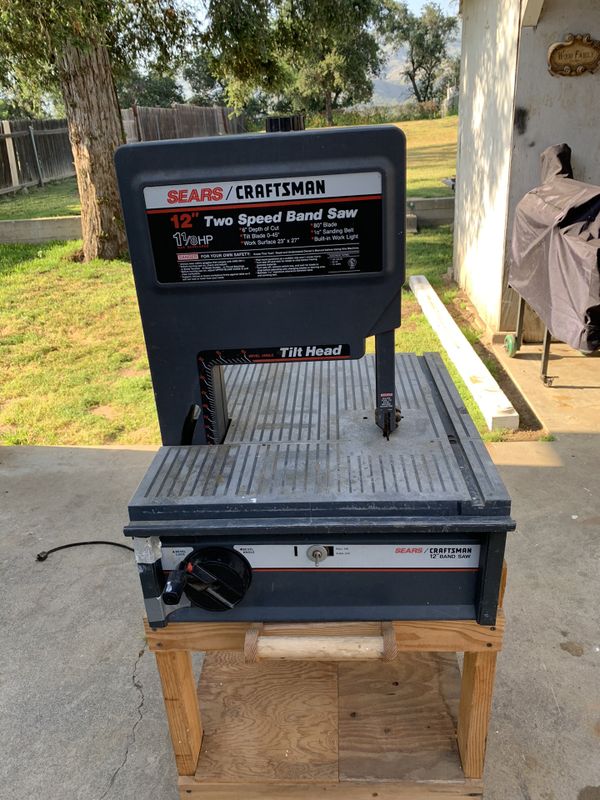 Craftsman 12” two speed band saw tilt head for Sale in San Dimas, CA