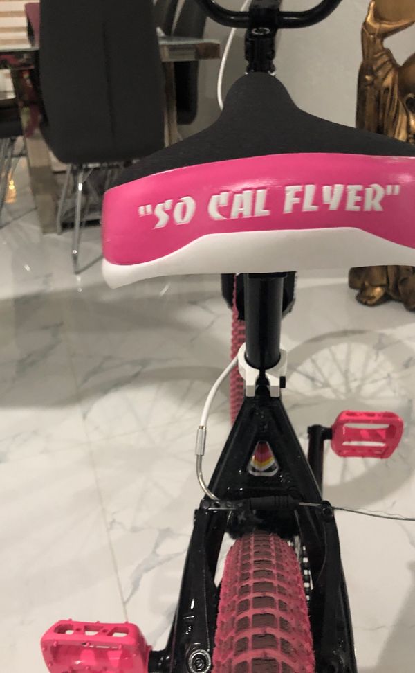 pink and black so cal flyer