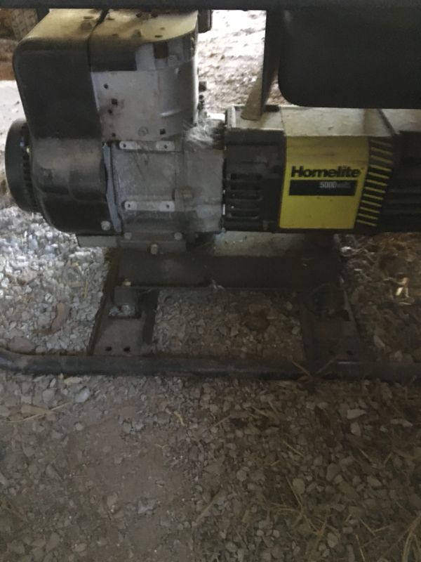 Homelite lr5000t 5000 watt generator for Sale in Stanwood, WA OfferUp
