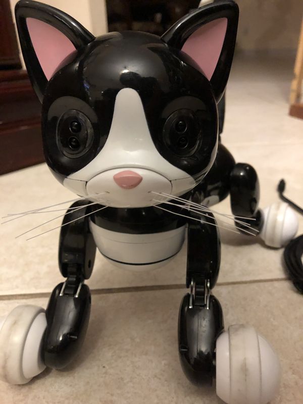 Zoomer Kitty, Interactive Cat Sells on Amazon for 139.99 Look it up. Works great, the kids will