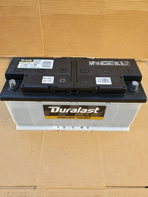 Car Battery Group Size 95R/H9 Duralast Gold 2019- $60 With Core ...