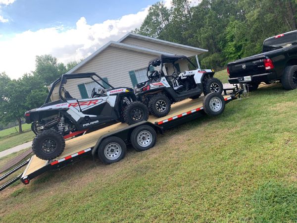 10k 26 Trailer flatbed side by side atv hauler toy 