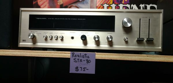 Vintage Realistic ST-80 Stereo Receiver For Sale In Upland, CA - OfferUp