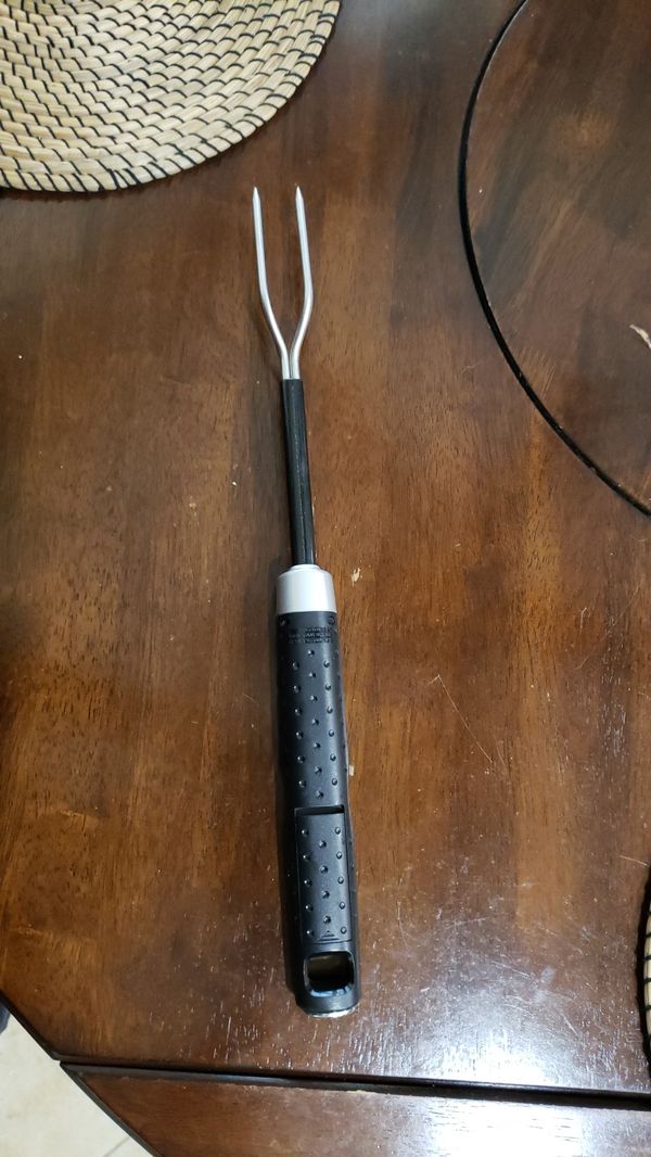 BBQ Fork Digital Meat Thermometer Brookstone for Sale in Eastvale, CA