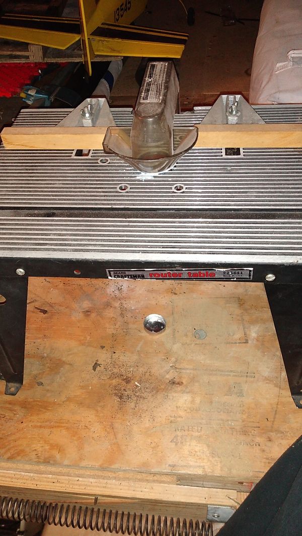 Craftsman router table 925444 for Sale in CARPENTERSVLE, IL OfferUp