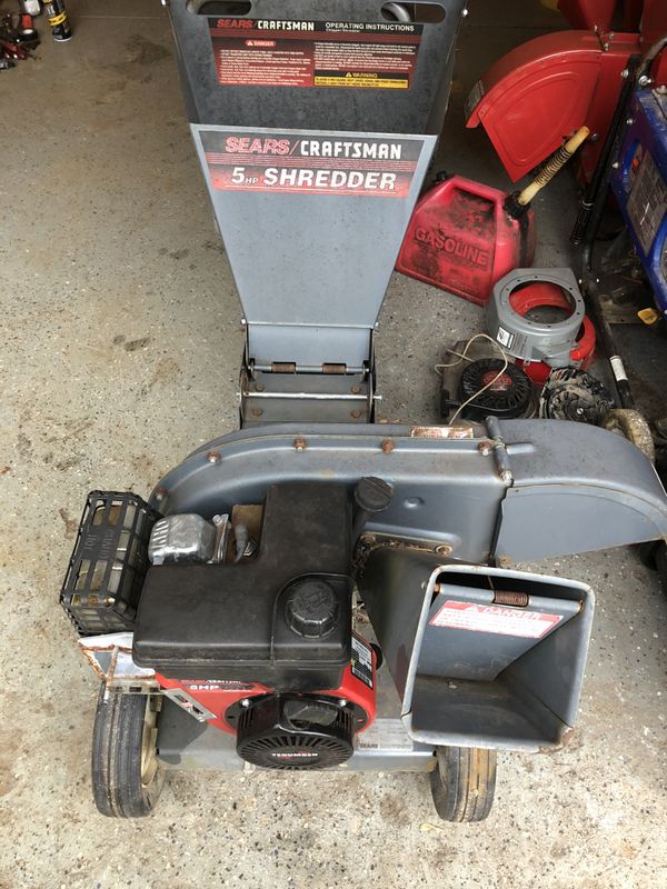 Craftsman wood chipper for Sale in Indianapolis, IN - OfferUp