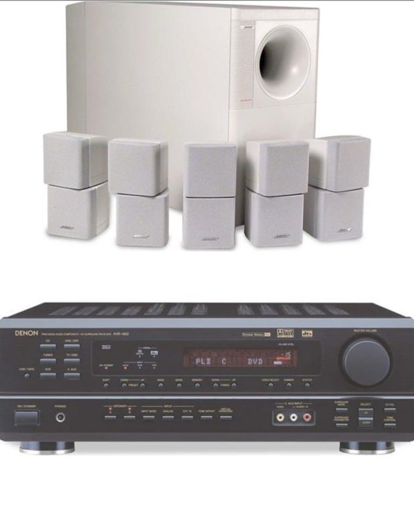 Bose 5.1 surround system with Denon audio reciever for Sale in Huntington Beach, CA - OfferUp
