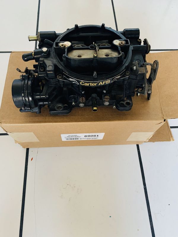 Carter AFB 4BBL Electric Choke Carburetor (PLEASE READ DESC.) for Sale