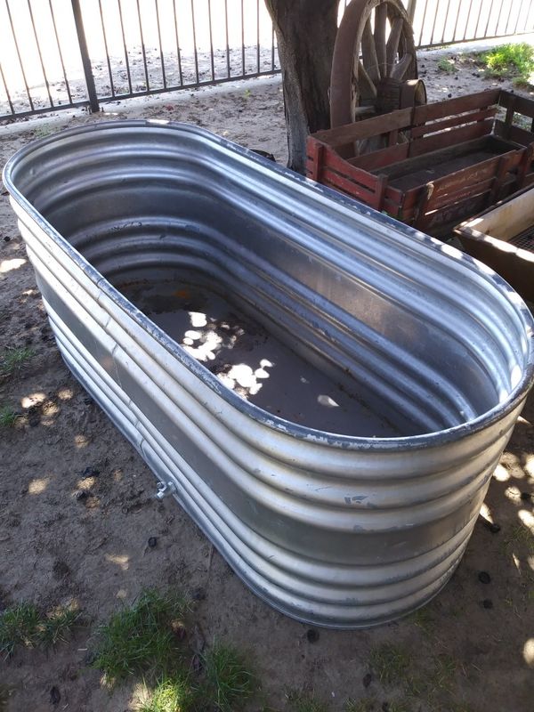 Galvanized water trough for Sale in Turlock, CA - OfferUp