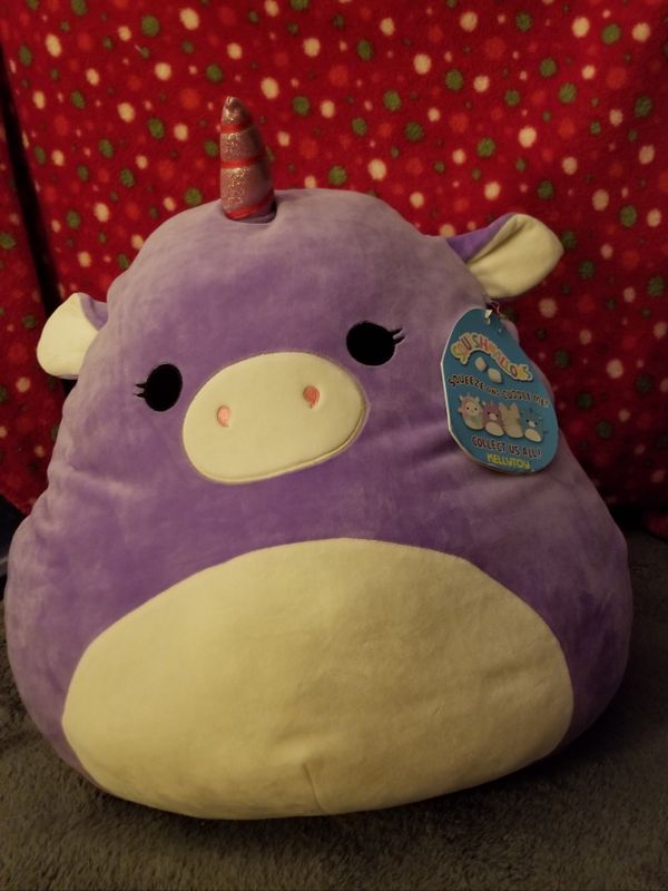 purple squishmallow horse