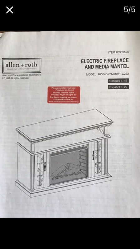 Allen Roth Fire Place For Sale In Winston Salem Nc Offerup